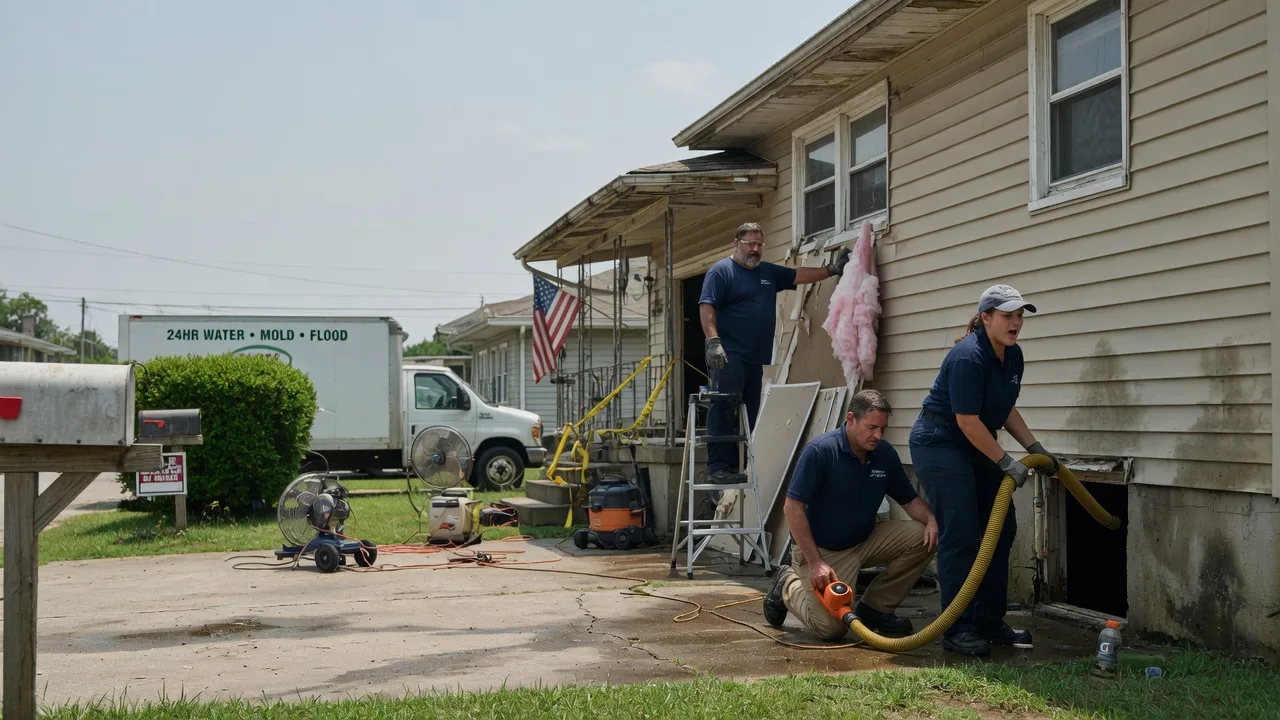 Water Damage Repair in Brodheadsville, PA near me